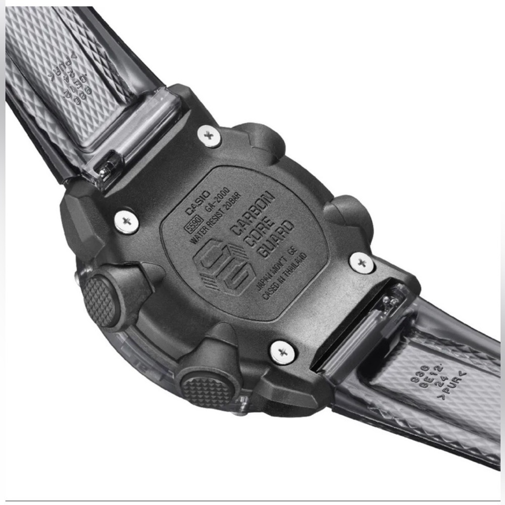 🔥 Casio G-Shock GA-200SKE Clear Skeleton Men's NWT
Chronograph Timer LED 656🔥 - Picture 4 of 4